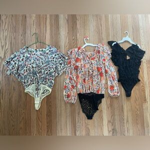 Free People bodysuits